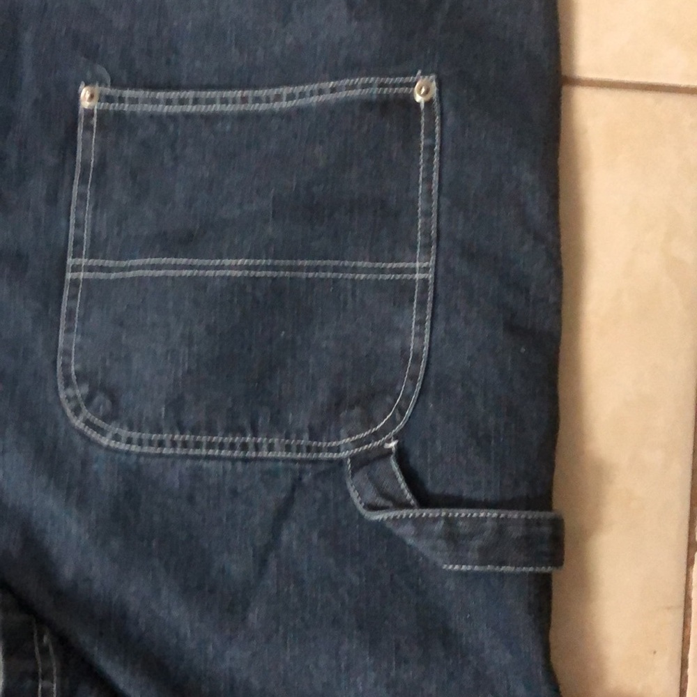 Disney Plus Overalls Vintage Eeyore Denim Jeans 2X - Picture 6 of 10